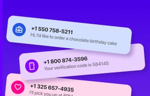 Text Go: 2nd Text Number App screenshot 1