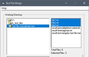 Text Merge screenshot 1