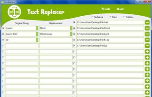 Text Replacer screenshot 2