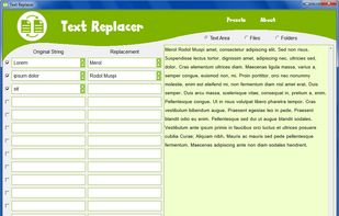 Text Replacer screenshot 1