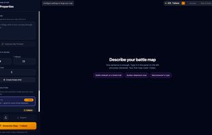 The main application page.