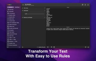 Text Workflow screenshot 1