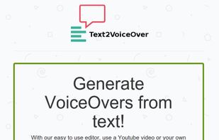 Text2VoiceOver screenshot 1