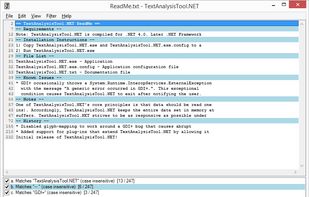 TextAnalysisTool.NET screenshot 2