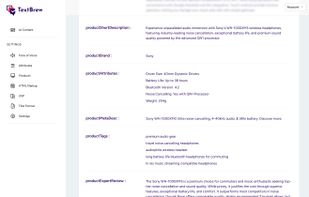 TextBrew screenshot 2