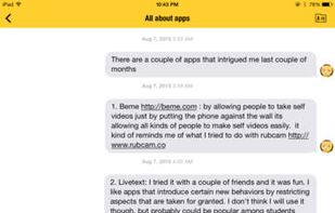 Textcast screenshot 1