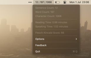 TextCount screenshot 1