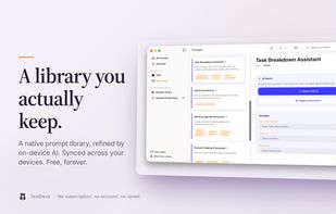 A library you actually keep.