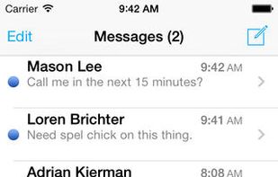 Textie Messaging screenshot 1