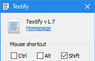 Textify screenshot 1
