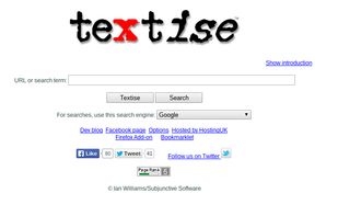 Textise screenshot 1