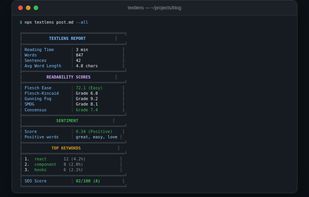 textlens screenshot 2