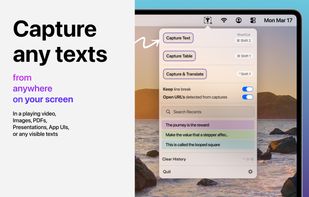 Text capture