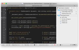 TextMate screenshot 1