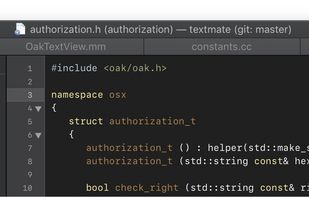 TextMate screenshot 1