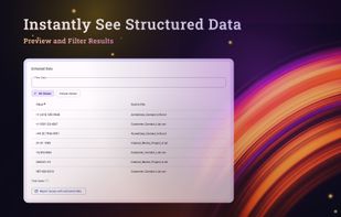 DataSieve: Text to Data screenshot 3