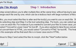 TextMorph screenshot 2