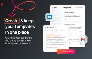 Create & Keep your templates in one Place