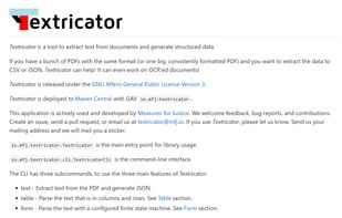 Textricator screenshot 3
