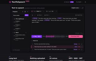 TextToSpeech.tools screenshot 1
