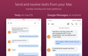 Texty for Google Messages screenshot 1