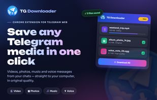 TG Downloader screenshot 1