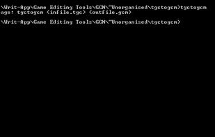 TGCtoGCM screenshot 1