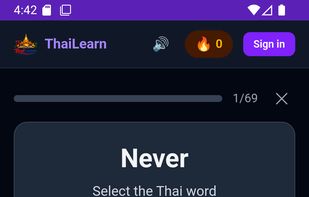 ThaiLearn screenshot 3
