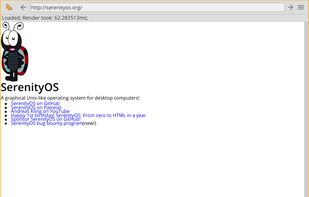 The Hotdog Web Browser screenshot 1