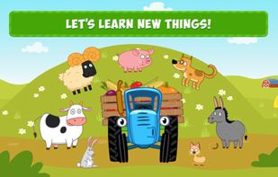 The Blue Tractor: Games for Kids screenshot 1