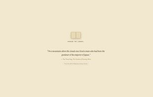 Book Loader screen with book quotes