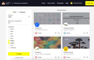 Discover and filter cool websites