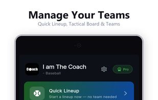 The Coach - Baseball Lineup screenshot 1