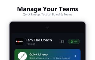 The Coach - Cricket Lineup screenshot 1