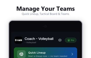 The Coach - Volleyball Lineup screenshot 1