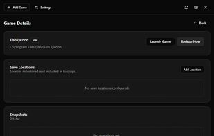 The Game Saver screenshot 2