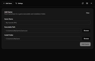 The Game Saver screenshot 1