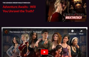 The Genesis Order screenshot 1