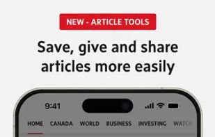 The Globe and Mail screenshot 1
