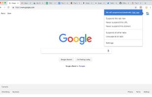 The Great Suspender screenshot 1