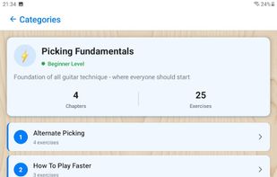 The Guitar Gym screenshot 2