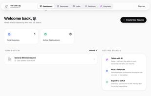 The Job Log screenshot 1