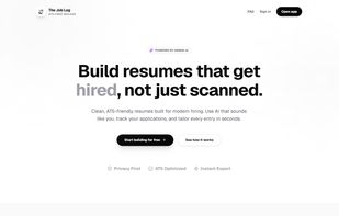 The Job Log screenshot 1