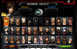 THE KING OF FIGHTERS screenshot 1