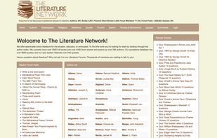 The Literature Network screenshot 1