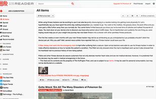 The Old Reader screenshot 1