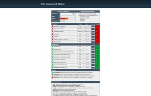The Password Meter screenshot 1