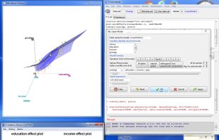 The R Commander screenshot 1