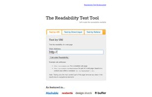 The Readability Test Tool screenshot 1