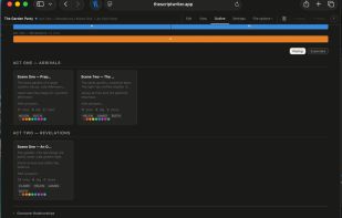 Outline view on Desktop